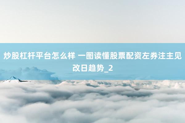 炒股杠杆平台怎么样 一图读懂股票配资左券注主见改日趋势_2