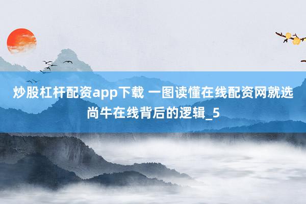 炒股杠杆配资app下载 一图读懂在线配资网就选尚牛在线背后的逻辑_5